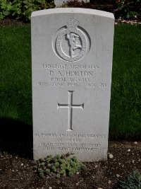 Klagenfurt War Cemetery - Horton, Peter A.